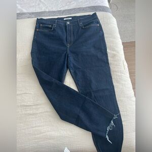 GRLFRND Dark Blue Skinny Jeans